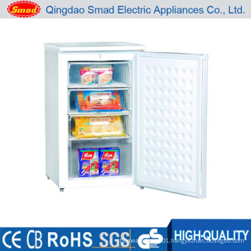 Household Mini Solid Door Upright Freezer with CE